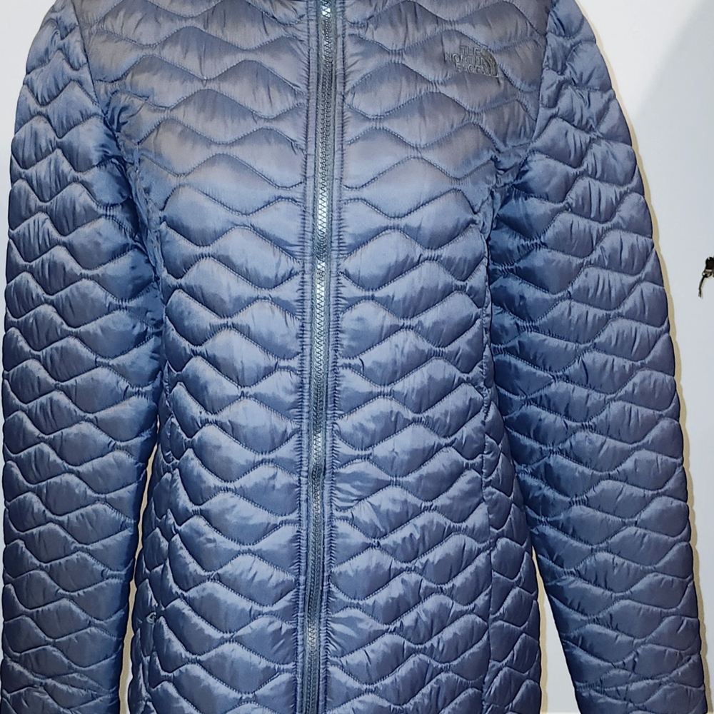 The North Face Blue Quilted Jacket